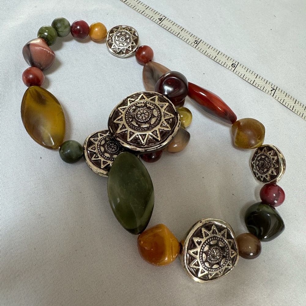 Chicos Vibe neutral tone stretch bracelets